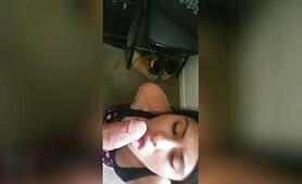 Latina wants his cum on her face
